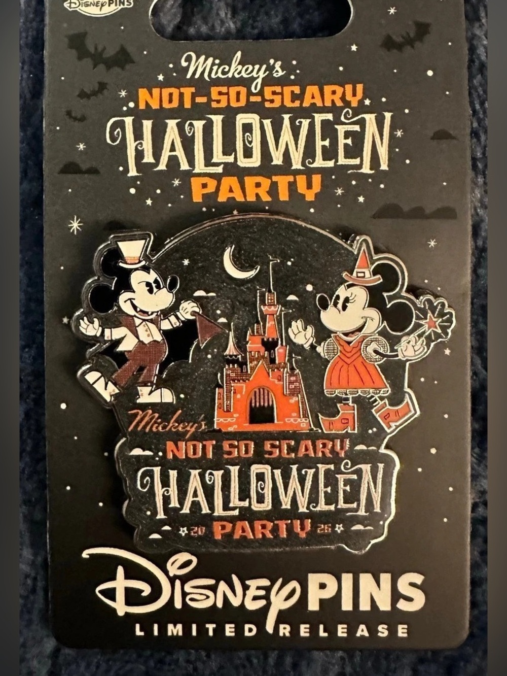 Disney Mickey & Minnie Limited Release Pin - Mickey's Not-So-Scary Halloween 202